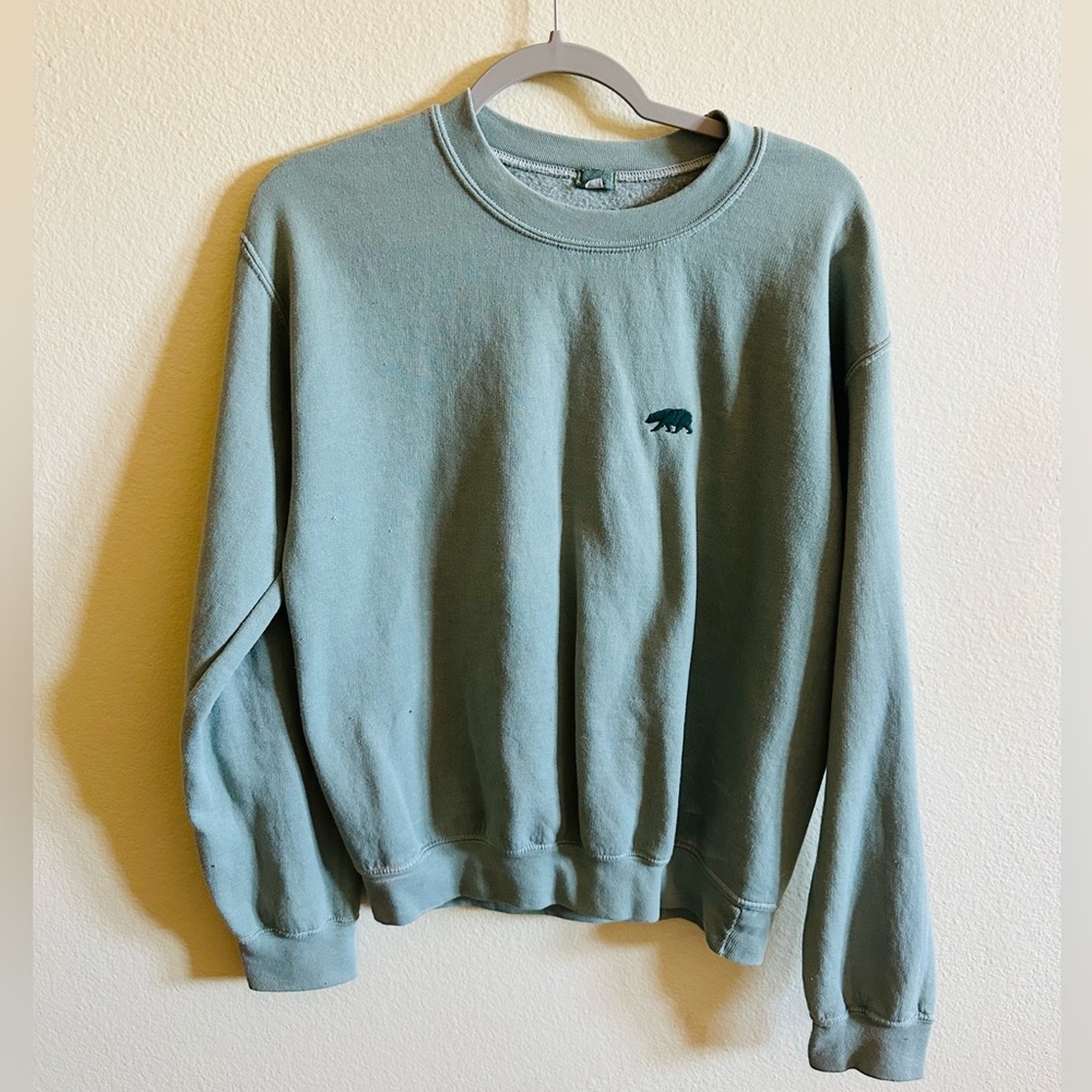 Vintage California Bear Embroidered Sweater